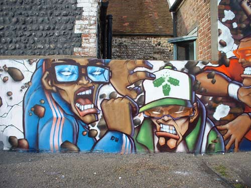 Seen, Cope, Aroe, Odisy & more - Brighton April 2005.