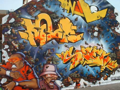 Seen, Cope, Aroe, Odisy & more - Brighton April 2005.