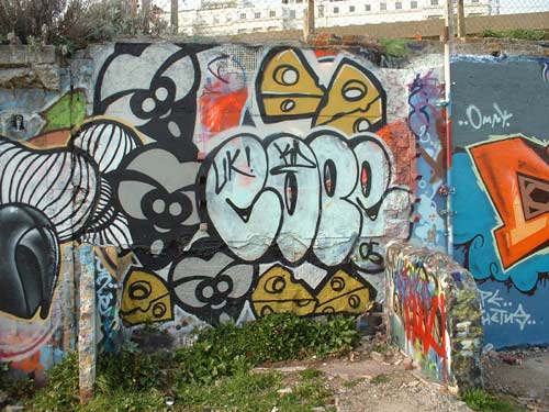 Seen, Cope, Aroe, Odisy & more - Brighton April 2005.