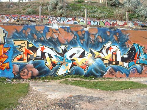 Seen, Cope, Aroe, Odisy & more - Brighton April 2005.