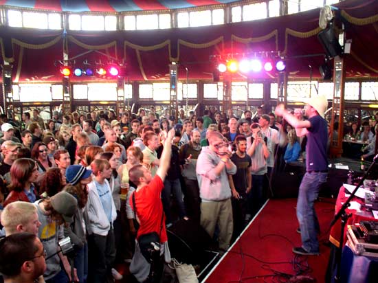 Spiegel Tent Hip Hop Special
