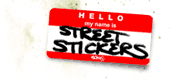 Visit Street Stickers... a delarge sub-site