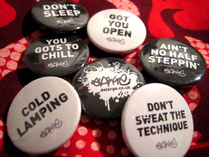 Hip Hop Motto Badge Pack